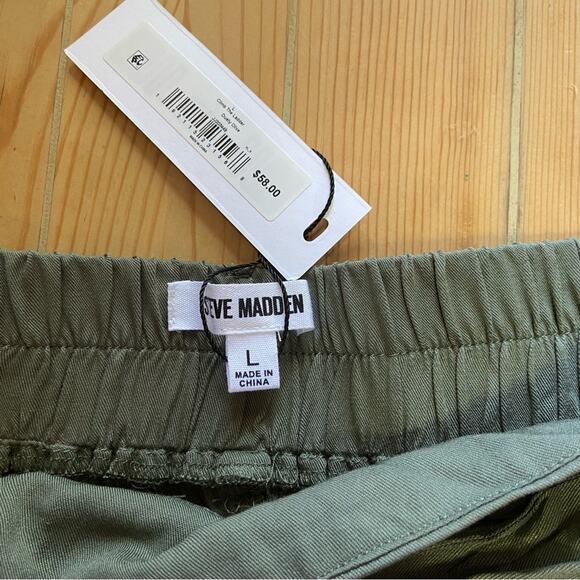 Jack by BB Dakota x Steve Madden Climb the Ladder Olive Green Belted Sho… - Picture 3 of 10